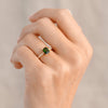 Lemelé-lemelecph-diamond-ring-diamant-ring-tourmaline-emerald-cut-model-18k-18karat-gold-guld