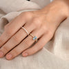 Lemelé-lemelecph-diamond-ring-floating-eternity-alliance-diamant-ring-aquamarine-model-18k-18karat-gold-guld